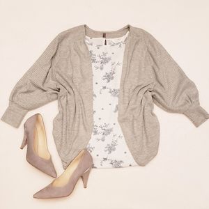 Charlotte Russe Gray Cardigan